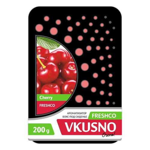 Ароматизатор под сиденье гелевый (вишня) 200г Vkusno FRESHCO в Роснефть