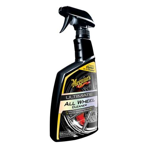 Очиститель колесных дисков Meguiars Ultimate All Wheel Cleaner G180124 709 мл. в Роснефть