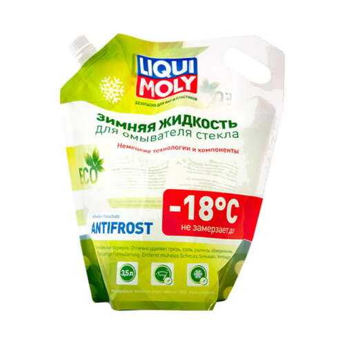 35018 Liqui Moly Зимняя жидк.д/омыв.стекла ANTIFROST Scheibenfrostschutz -18 (дой-пак) (3, в Роснефть