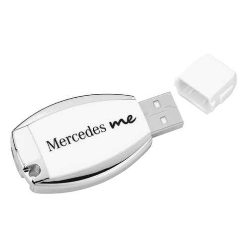 Флешка Mercedes-Benz USB-Stick, 8 GB, White Case, артикул B66958098 в Роснефть