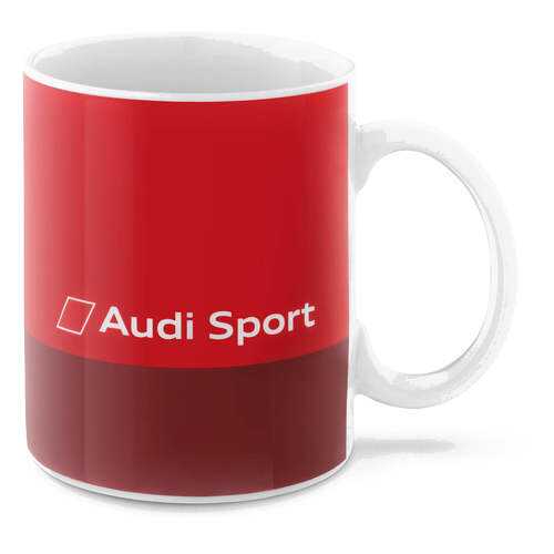 Кружка Audi Sport Красная, Audi Quattro VAG арт. 3291800500 в Роснефть