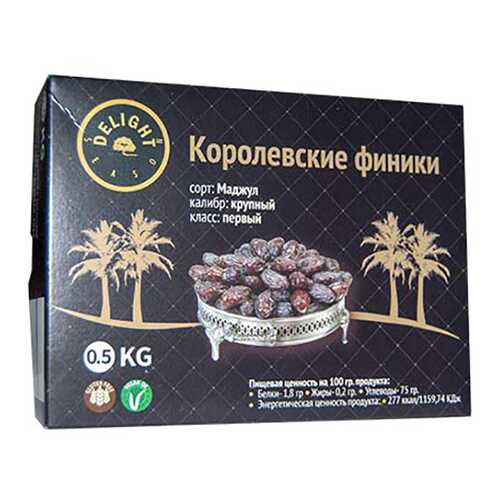 Финики Delight Season сушеные с косточкой 500 г в Роснефть