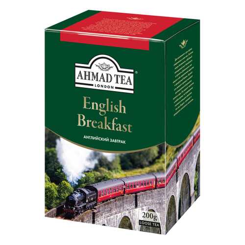 Чай черный Ahmad Tea english breakfast 200 г в Роснефть