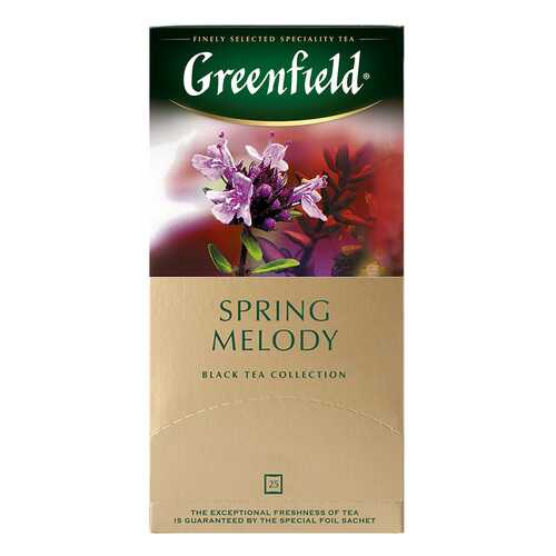 Чай черный Greenfield Spring Melody 25 пакетиков в Роснефть