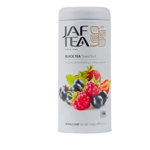 Чай черный JAF TEA Forest fruit с ароматом лесных ягод 100г Шри-Ланка в Роснефть