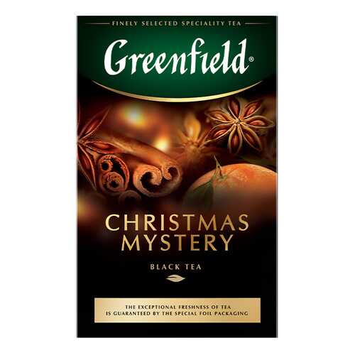 Чай черный листовой Greenfield Christmas Mistery 100 г в Роснефть