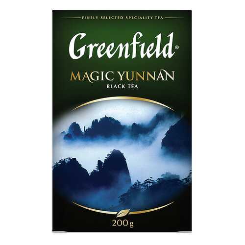 Чай черный листовой Greenfield Magic Yunnan 200 г в Роснефть