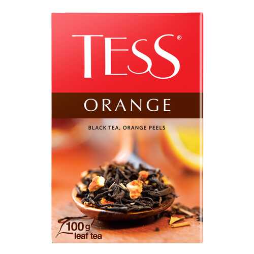 Чай черный листовой Tess Orange 100 г в Роснефть