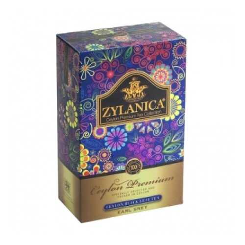 Чай черный листовой Zylanica ceylon premium collection бергамот FBOP 100 г в Роснефть