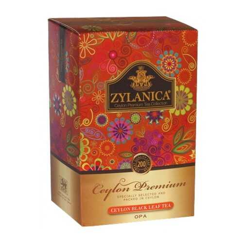 Чай черный листовой Zylanica ceylon premium collection OPА 200 г в Роснефть