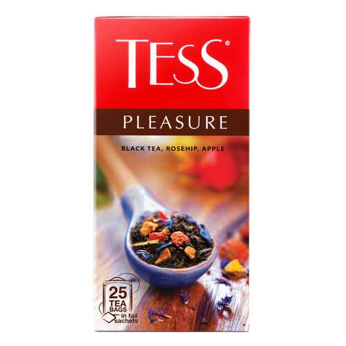 Чай черный Tess Pleasure 25 пакетиков в Роснефть