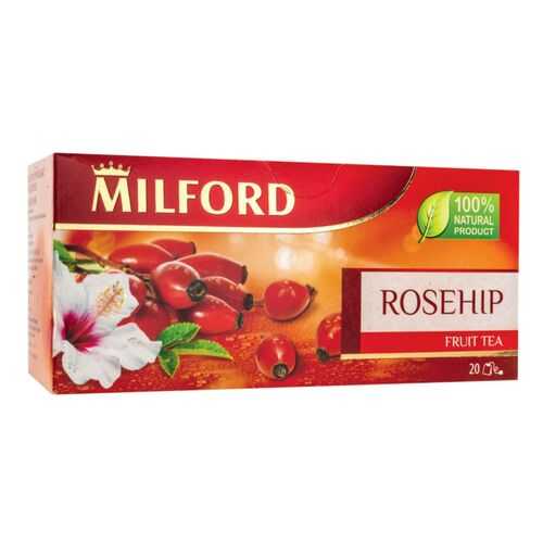 Чай фруктовый Milford rosehip 20 пакетиков в Роснефть