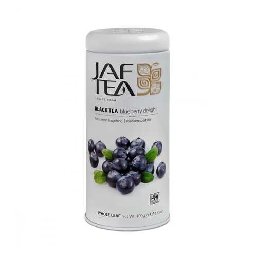 Чай Jaf Tea Blueberry Delight черный с голубикой 100 г в Роснефть