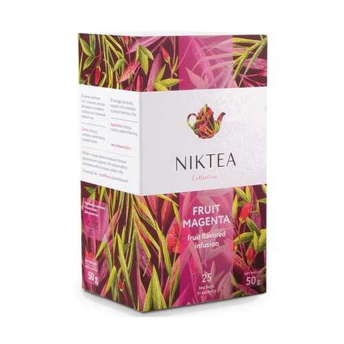 Чай Niktea Fruit Magenta травяной 25 пакетиков в Роснефть