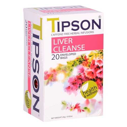 Чай Tipson Liver clinser, травяной, 20 пакетиков в Роснефть