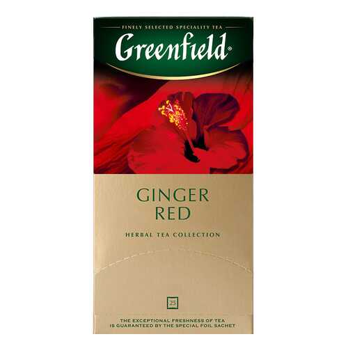 Чай травяной Greenfield Ginger Red 25 пакетиков в Роснефть