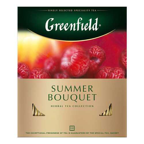 Чай травяной Greenfield Summer Bouquet 100 пакетиков в Роснефть