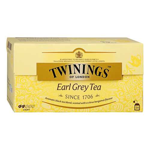 Чай Twinings черный бергамот 25*2 г в Роснефть