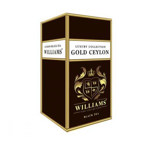 Чай Williams Gold Ceylon черный 150 г в Роснефть