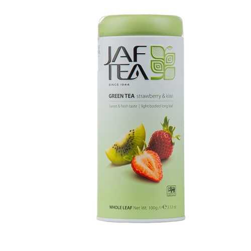 Чай зеленый JAF TEA Strawberry Kiwi с ароматом клубники и киви 100г Шри-Ланка в Роснефть