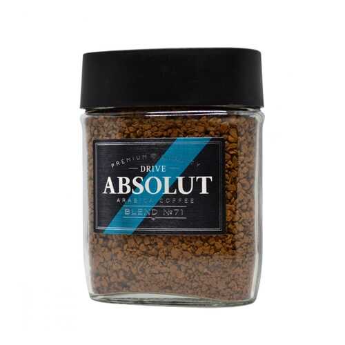 Кофе Absolut Drive Blend №71 сублимированный 95 г в Роснефть