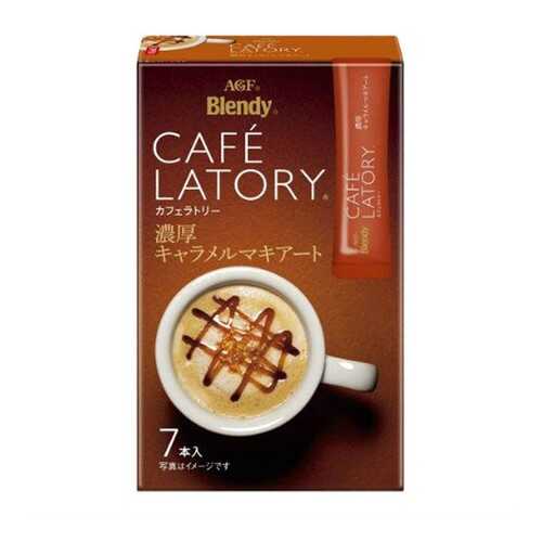 Кофе AGF Cafe Latory карамель-маккиато в стиках 7*11 г в Роснефть