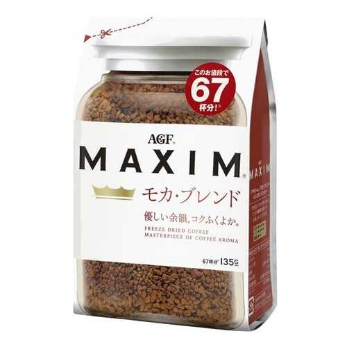 Кофе AGF Maxim растворимый moka blend 135 г в Роснефть