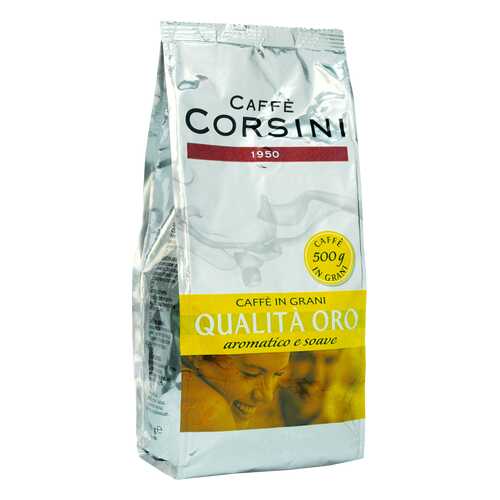 Кофе Caffe Corsini Qualita Oro в зёрнах 500 г в Роснефть