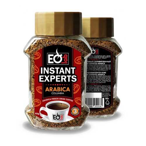 Кофе Espressolab Instant Experts Arabica Columbia растворимый 95 г в Роснефть