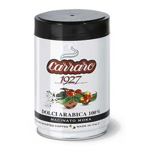 Кофе молотый Carraro Dolci Arabica ж/банка 250 г в Роснефть