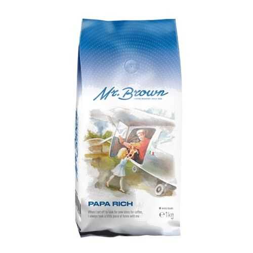 Кофе Mr.Brown Papa Rich в зернах 1 кг в Роснефть