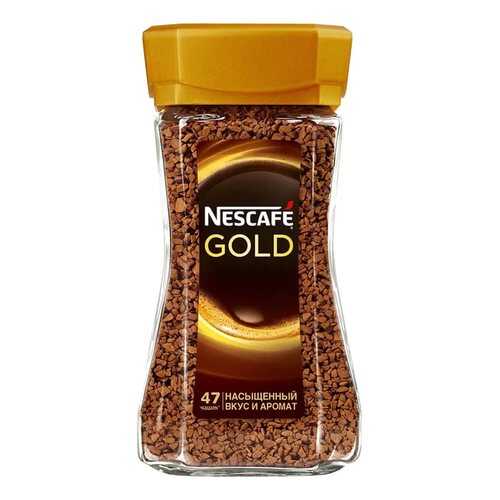 Кофе Nescafe gold растворимый 95 г в Роснефть