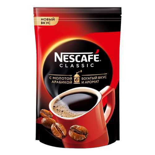 Кофе Nescafe классик гранулир натуральный растворимый с доб.мол. 190 г в Роснефть