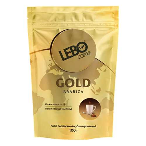 Кофе растворимый Lebo gold 100 г в Роснефть