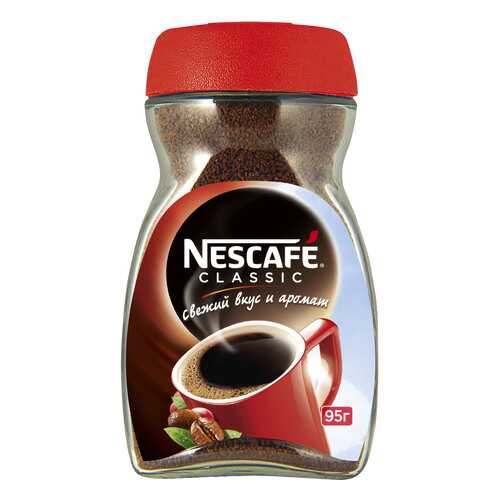 Кофе растворимый Nescafe Classic стеклянная банка 95 г в Роснефть