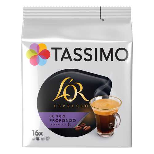 Кофе Tassimo Lor Espresso Lungo Profondo в капсулах 16 шт в Роснефть