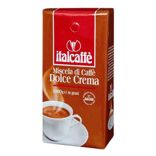 Кофе в зернах Italcaffe dolce crema 1000 г в Роснефть