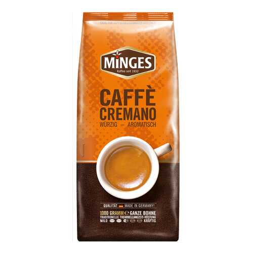 Кофе в зернах Minges caffe cremano 1000 г в Роснефть