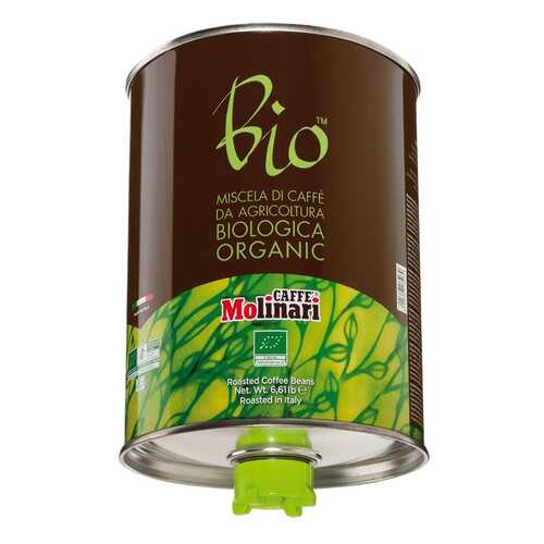 Кофе в зернах Molinari bio organic 3000 г в Роснефть