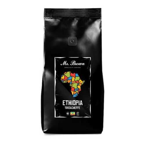 Кофе в зернах Mr.Brown Specialty Coffee Ephiopia Yirgacheffe 1 кг в Роснефть