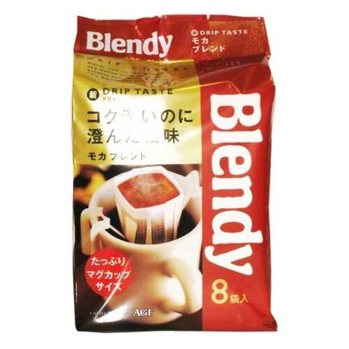 Кофе японский AGF Blendy Mocha молотый дрип-пакеты 8 штук 56 г в Роснефть