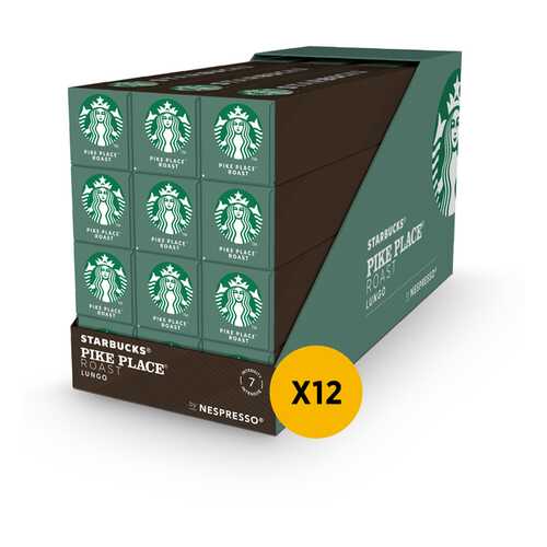 STARBUCKS Pike Place Roast кофе молотый в капсулах для системы Nespresso, 12 шт в Роснефть