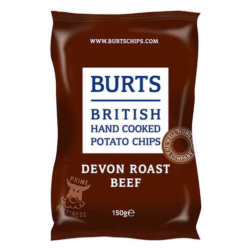 Чипсы BURTS Devon Roast Beef картофельные150г в Роснефть