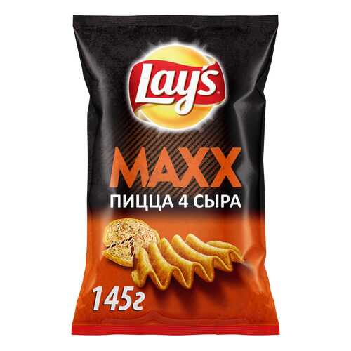 Картофельные чипсы Lays maxx пицца 145 г в Роснефть