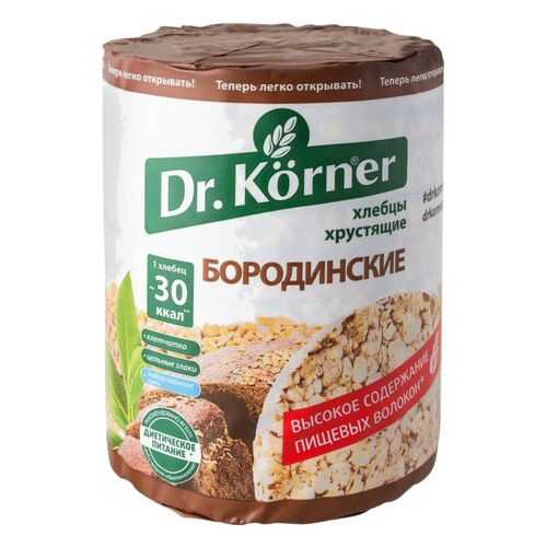 Хлебцы хрустящие Dr.Kоrner бородинские 100 г в Роснефть