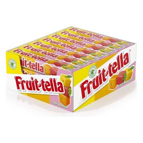 Конфеты Fruit-tella жевательные ассорти 21*41 г в Роснефть