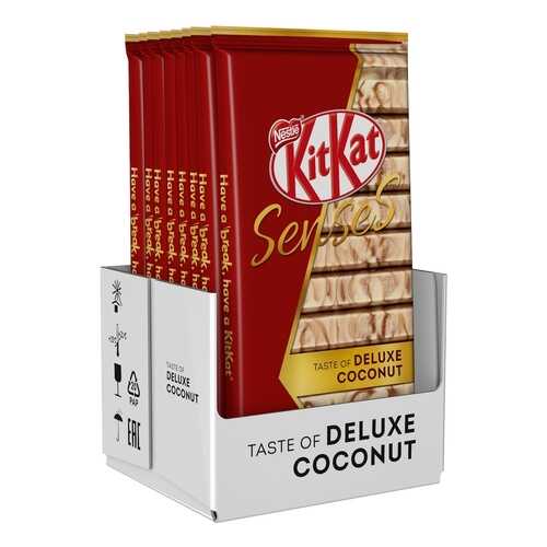 KITKAT Senses Deluxe Coconut 8 шт по 112г в Роснефть