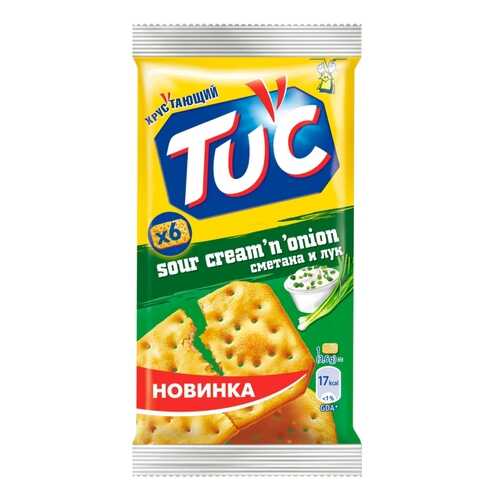 Крекер Tuc cо вкусом сметаны и лука 21г в Роснефть