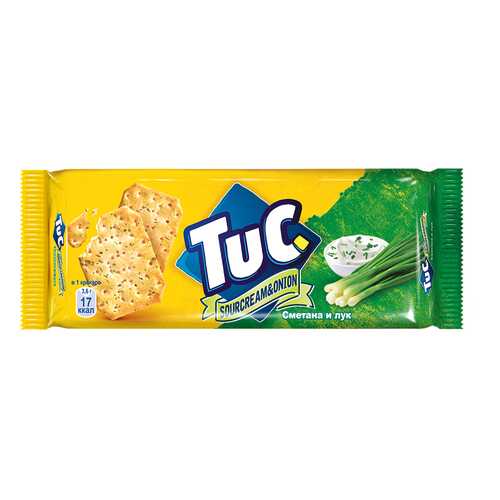 Крекер Tuc mini cо вкусом сметаны и лука 100 г в Роснефть