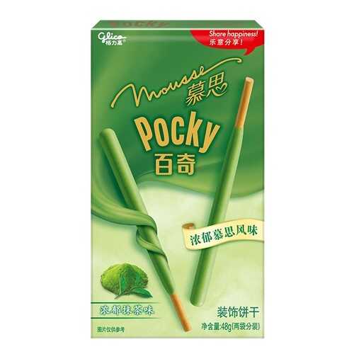 Палочки Glico Pocky со вкусом мусса из зеленого чая Матча 48 г в Роснефть